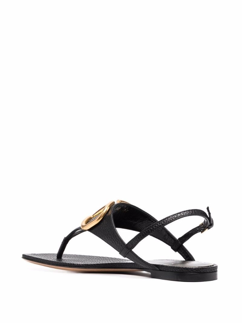 VLogo slingback sandals - 3