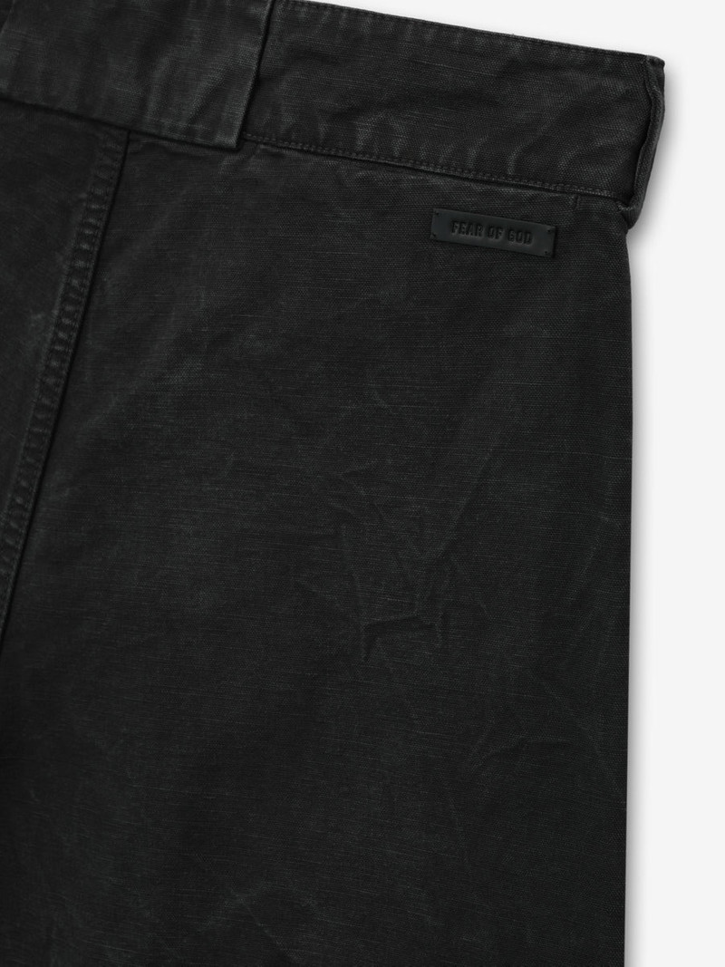 Fear of God Washed Canvas Utility Shorts outlook