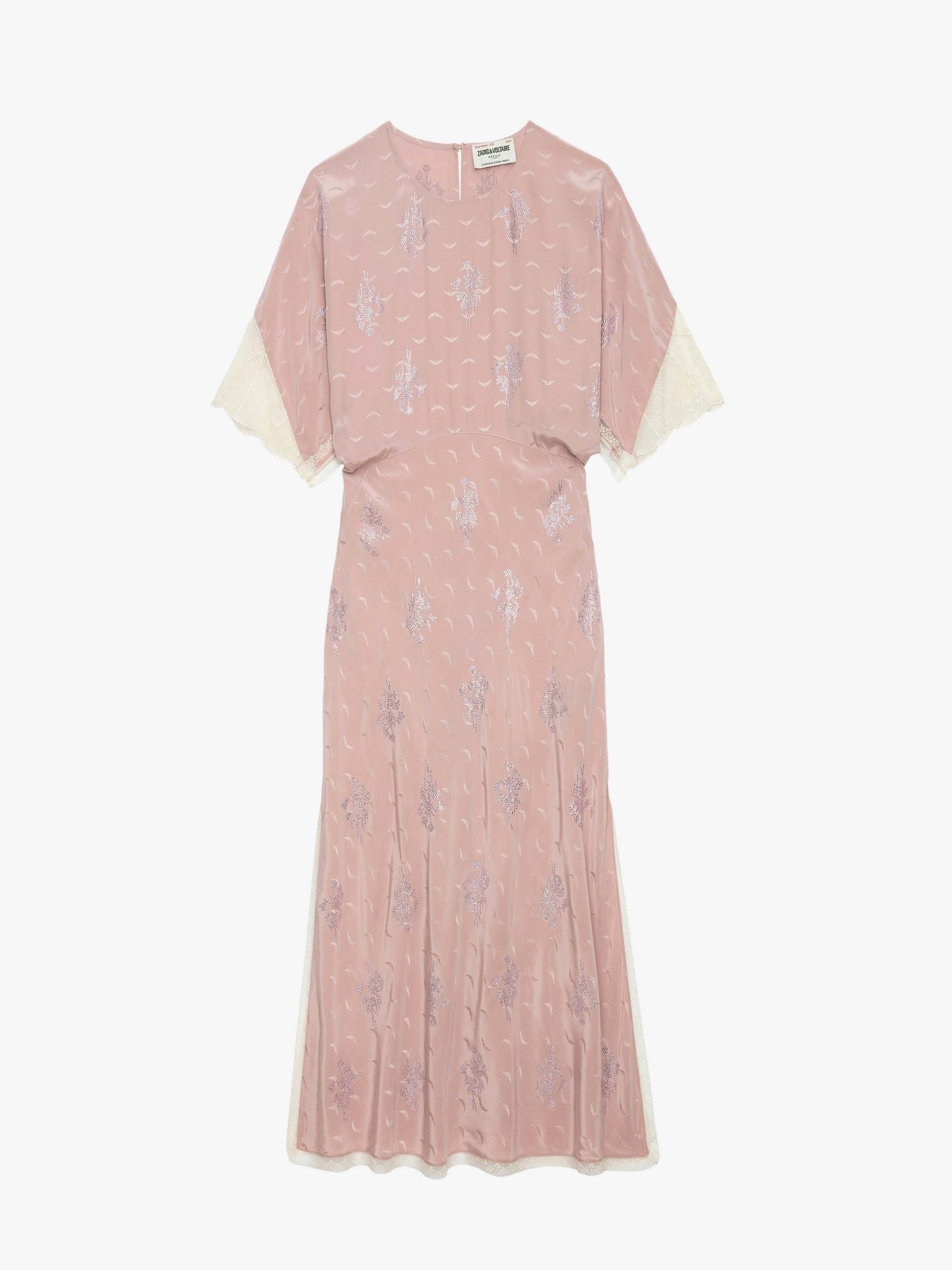 Rey Silk Jacquard Dress - 1