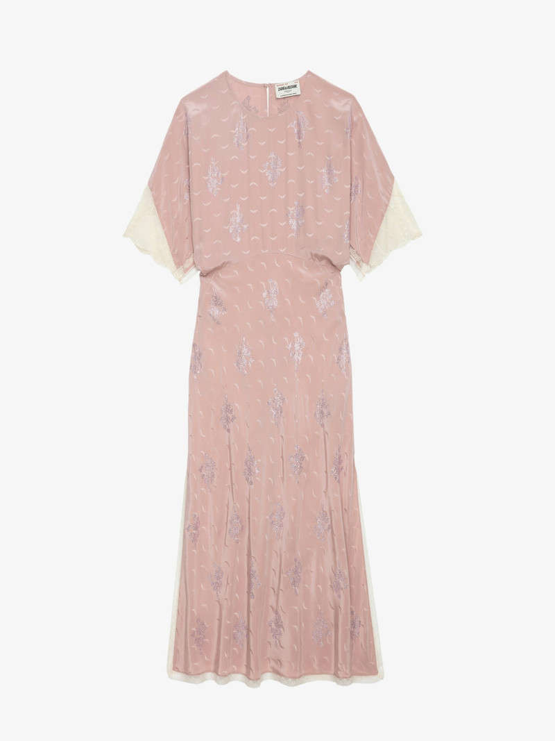 Rey Silk Jacquard Dress 1
