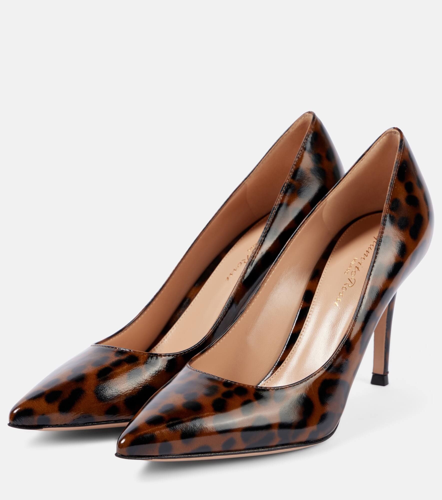 Gianvito 85 leather pumps - 5