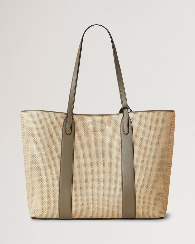 Mulberry Bayswater Tote
Linen Green & Natural Raffia & Leather outlook