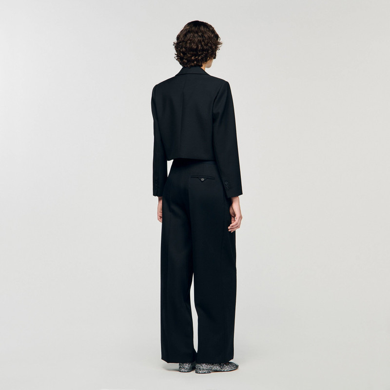 SHORT SATIN BOW JACKET 6