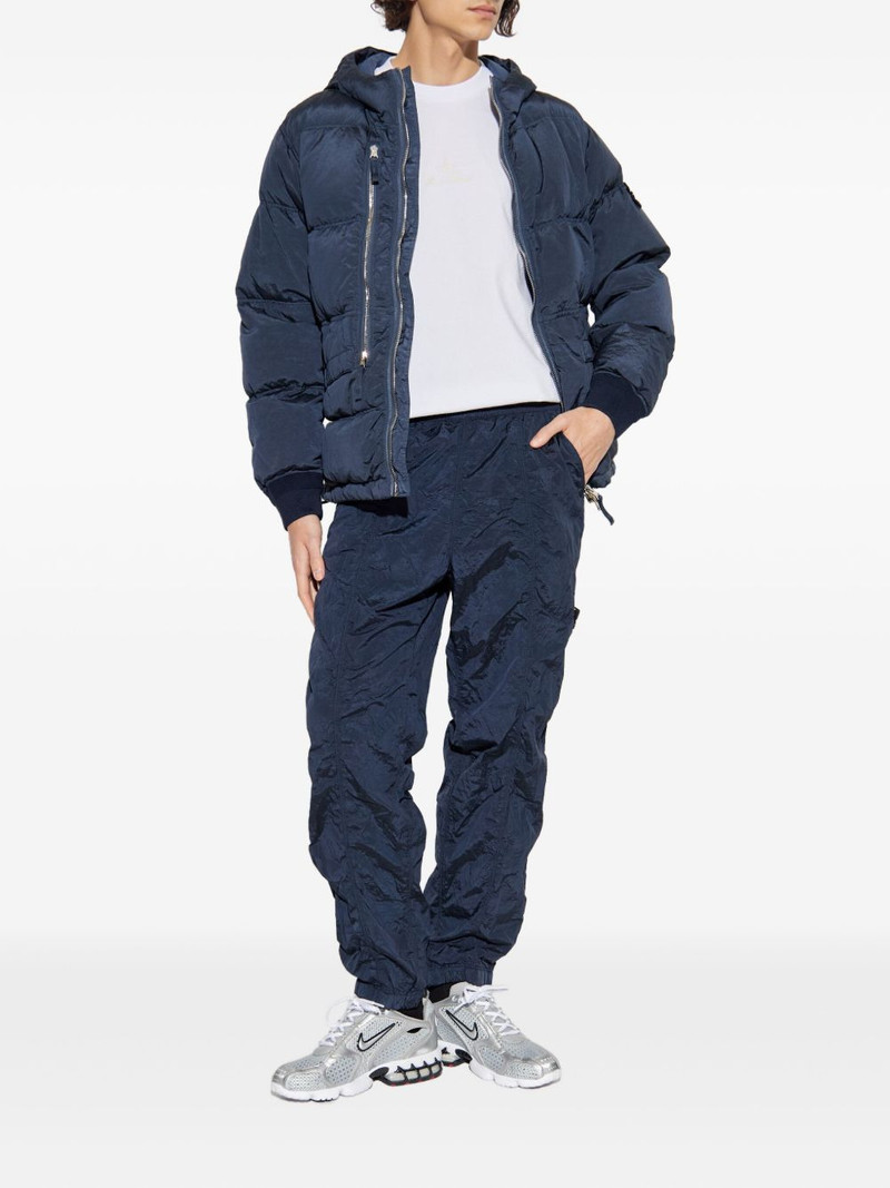 Stone Island logo-patch track pants outlook