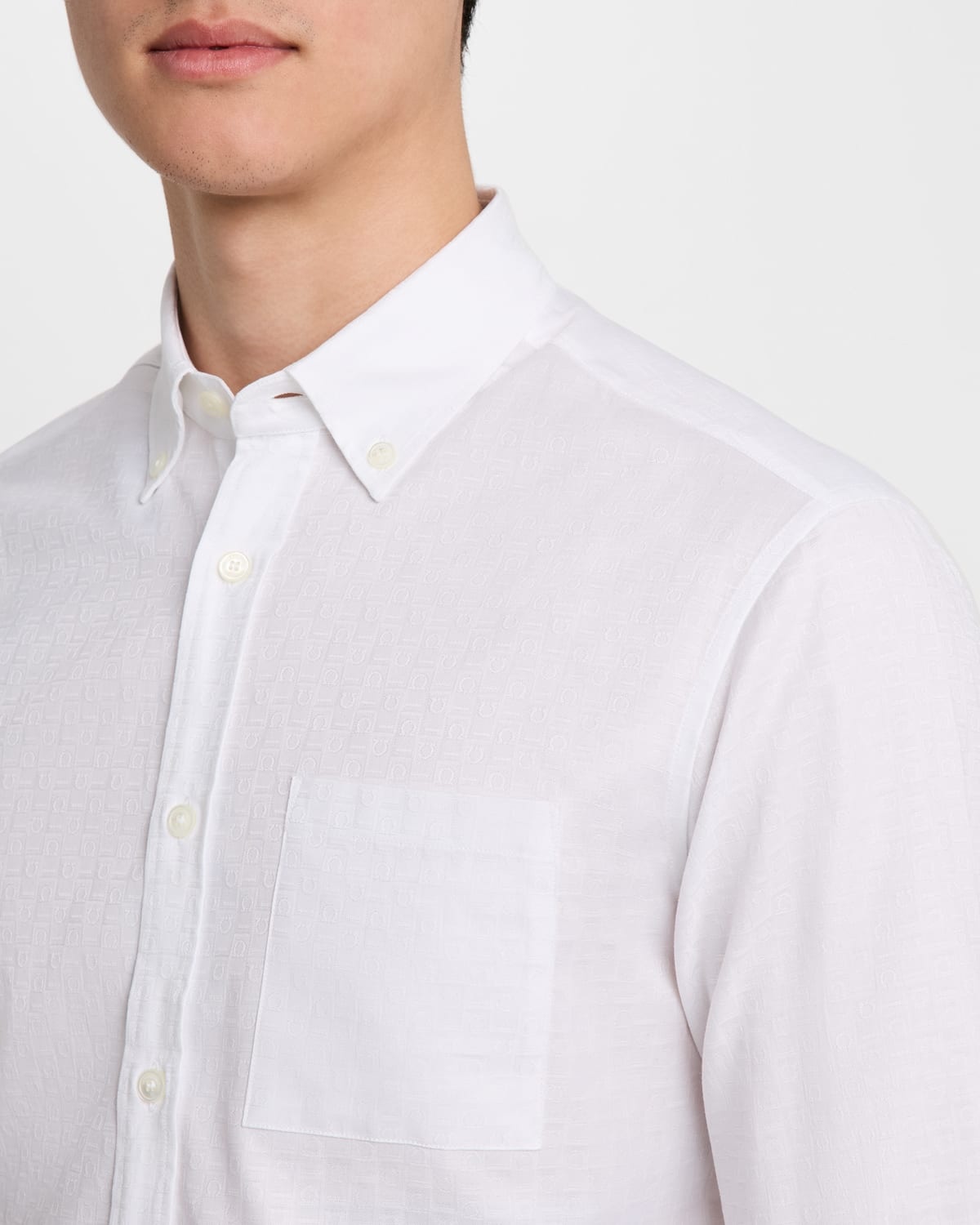 Men's Gancio Oxford Sport Shirt - 5