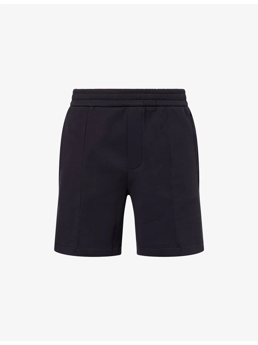 Eagle-Patch Double-Jersey Cotton-Blend Bermuda Shorts - 1