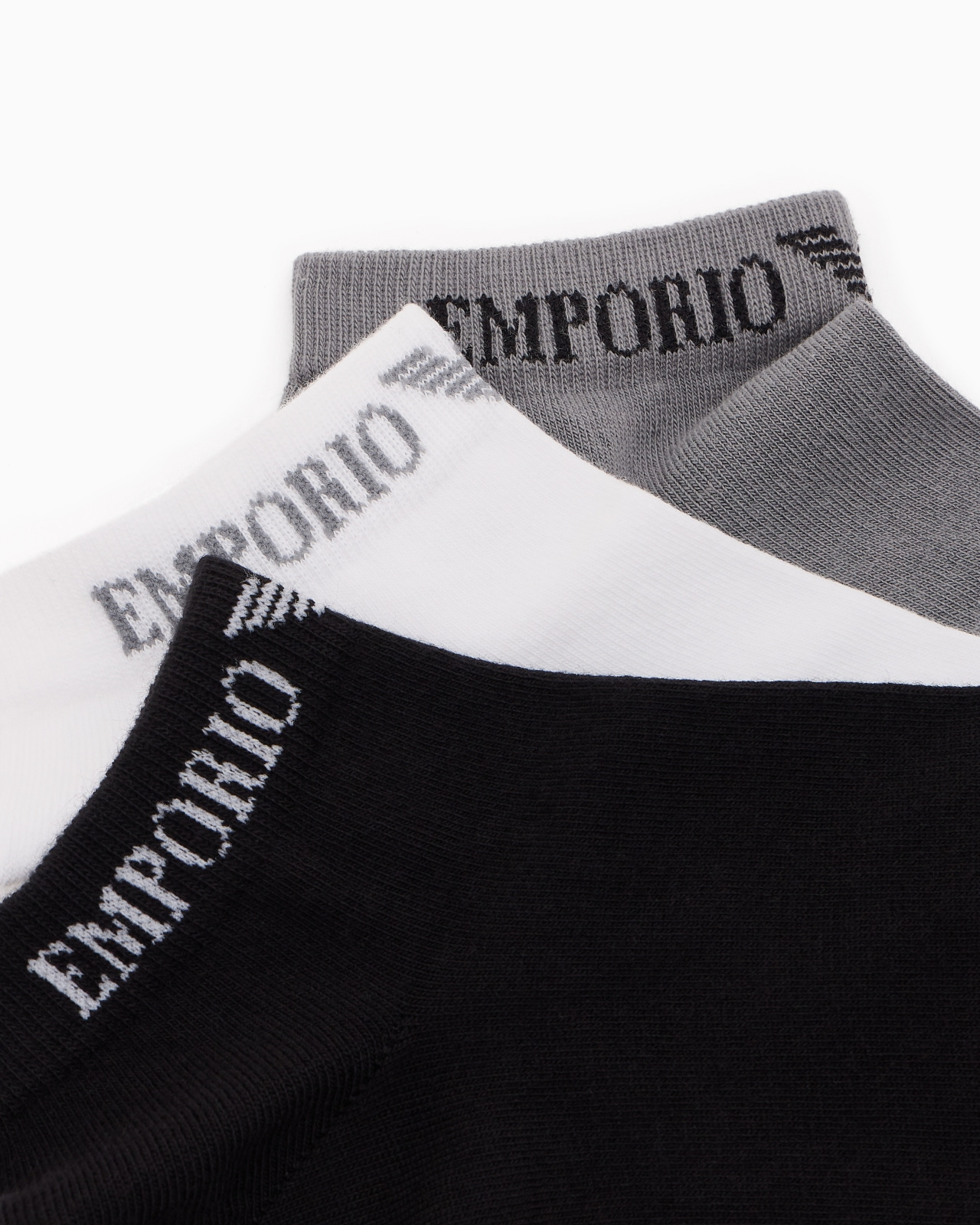 THREE-PACK OF EXTENDED LOGO ANKLE SOCKS - 2