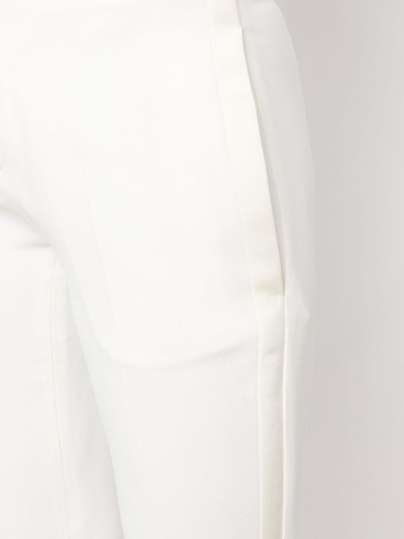 mid-waist slim-fit trousers 5