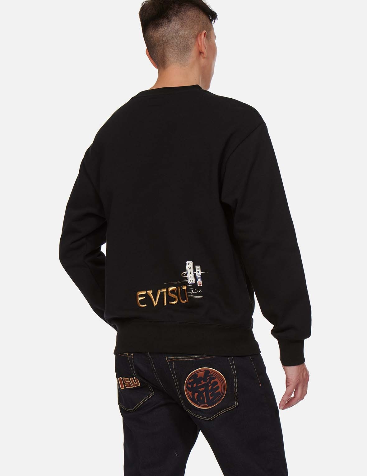 BROCADE SEAGULL APPLIQUÉ SWEATSHIRT - 4