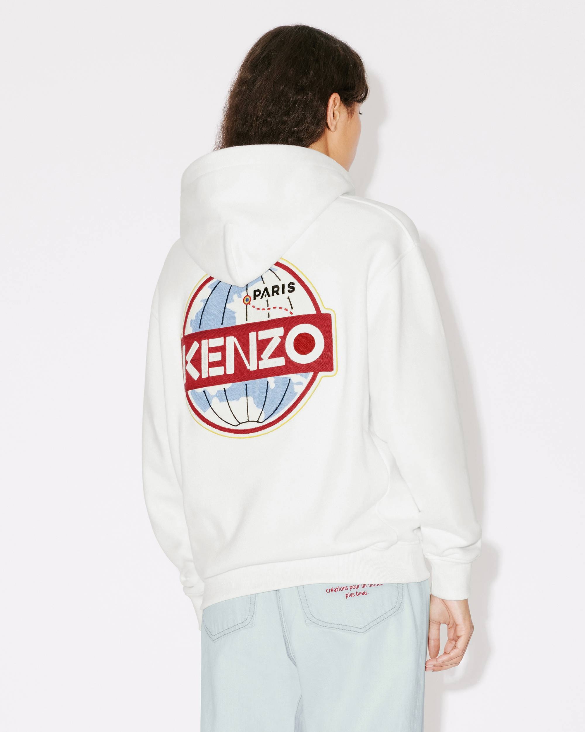 'KENZO World' embroidered sweatshirt - 4