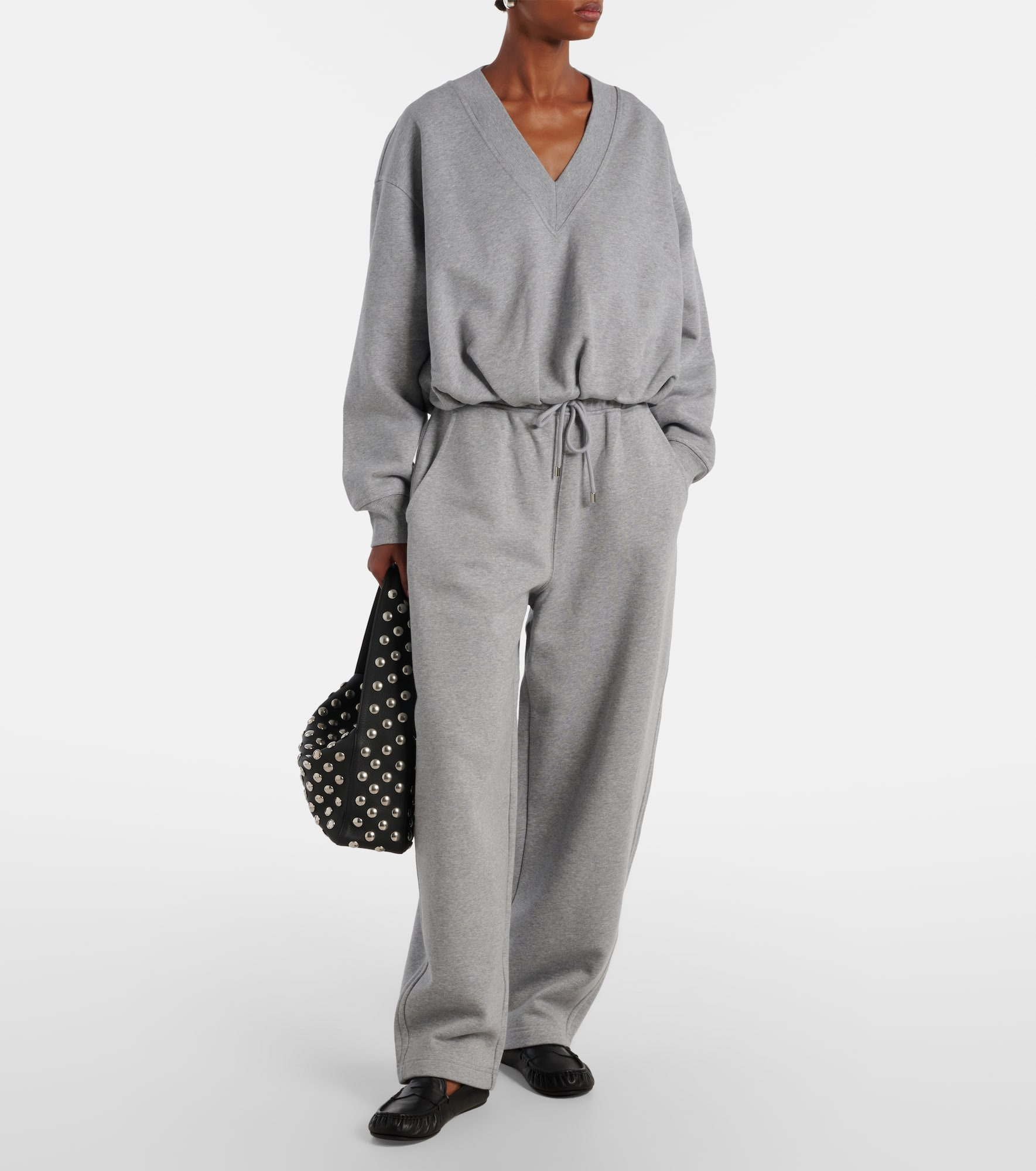 Colleg cotton-blend jersey sweatshirt - 2