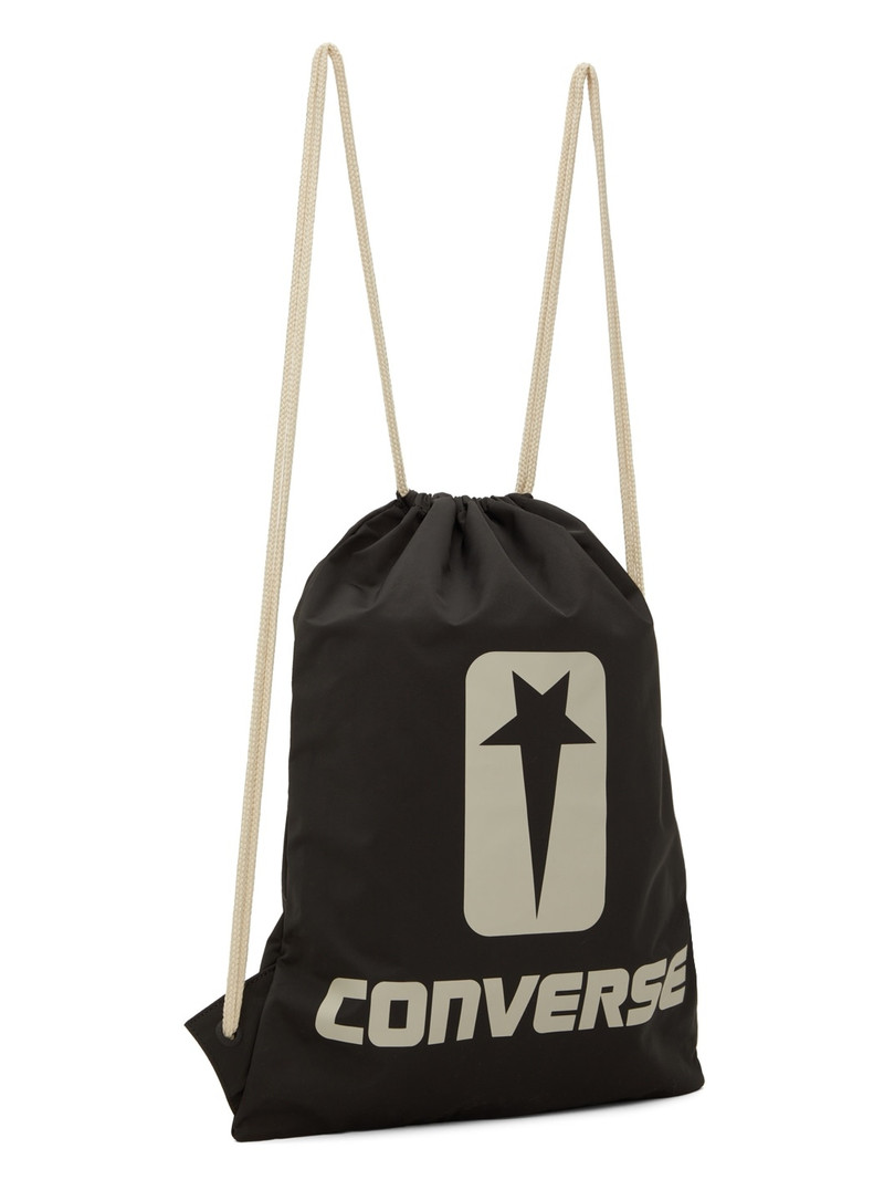 Rick Owens DRKSHDW x Converse logo-print backpack outlook
