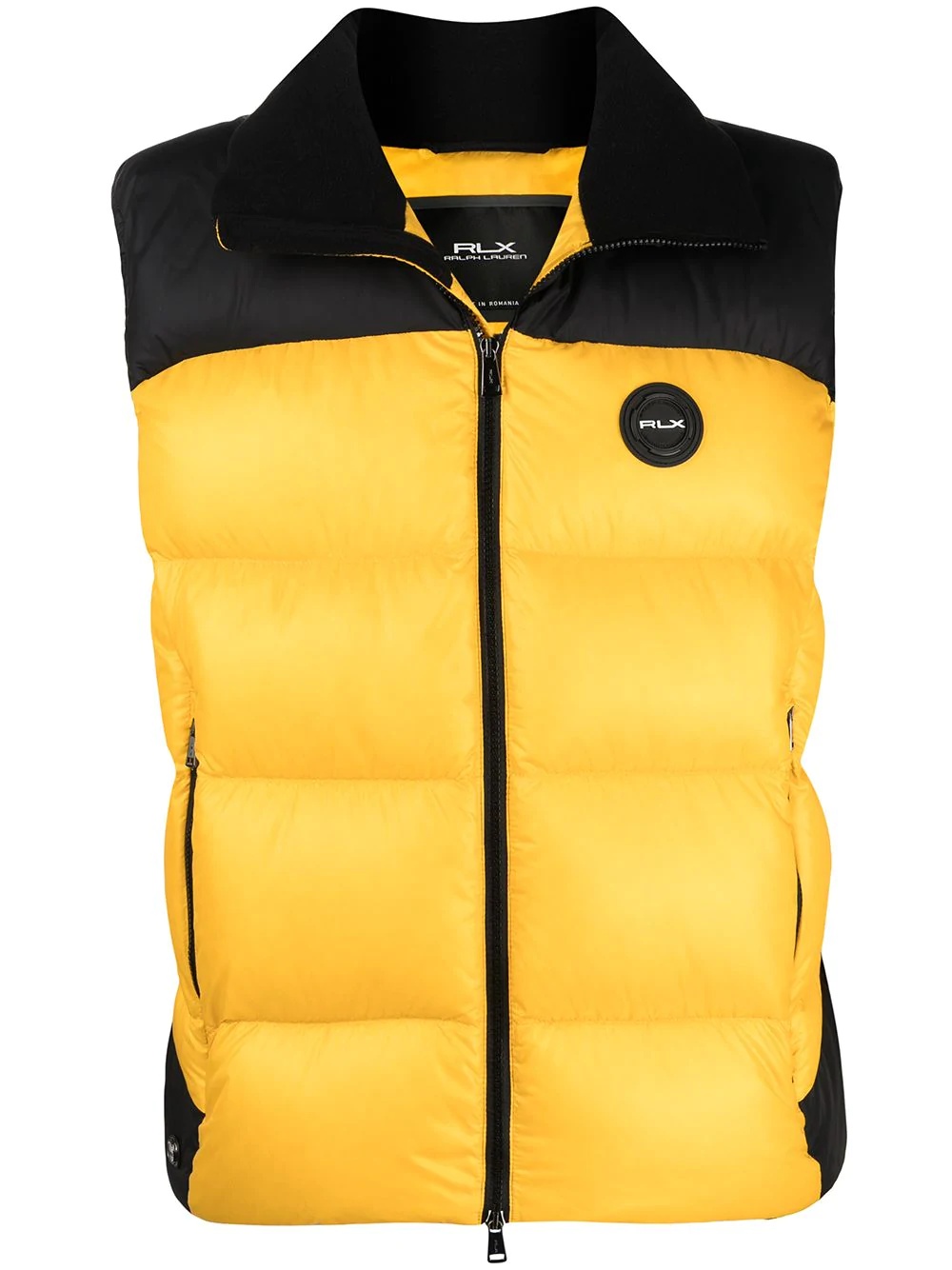 two-tone padded gilet - 1