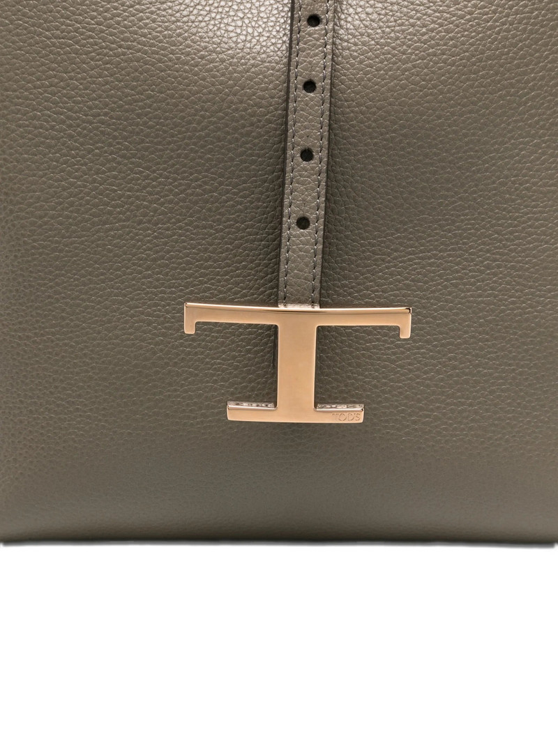 Tod's T-buckle Leather Shoulder Bag 3