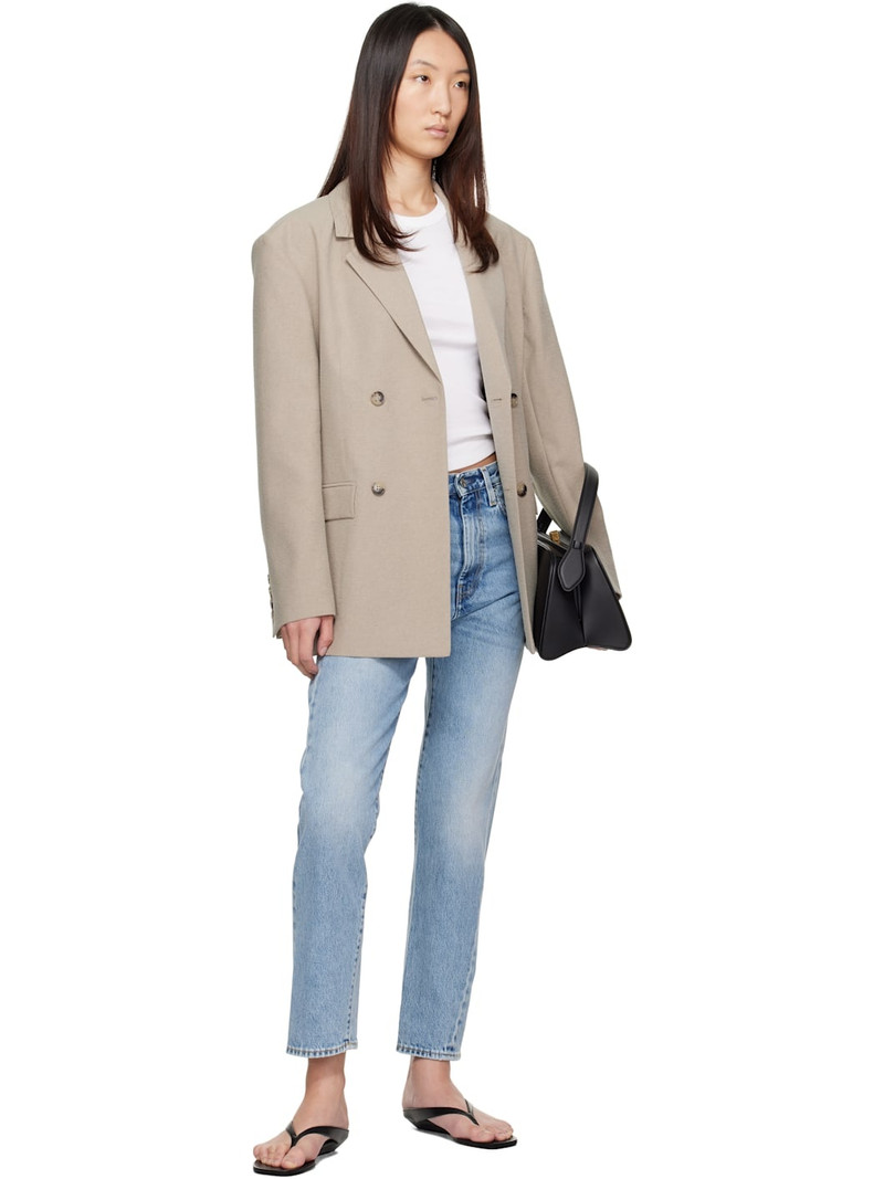 Totême Blue Twisted Seam Jeans outlook