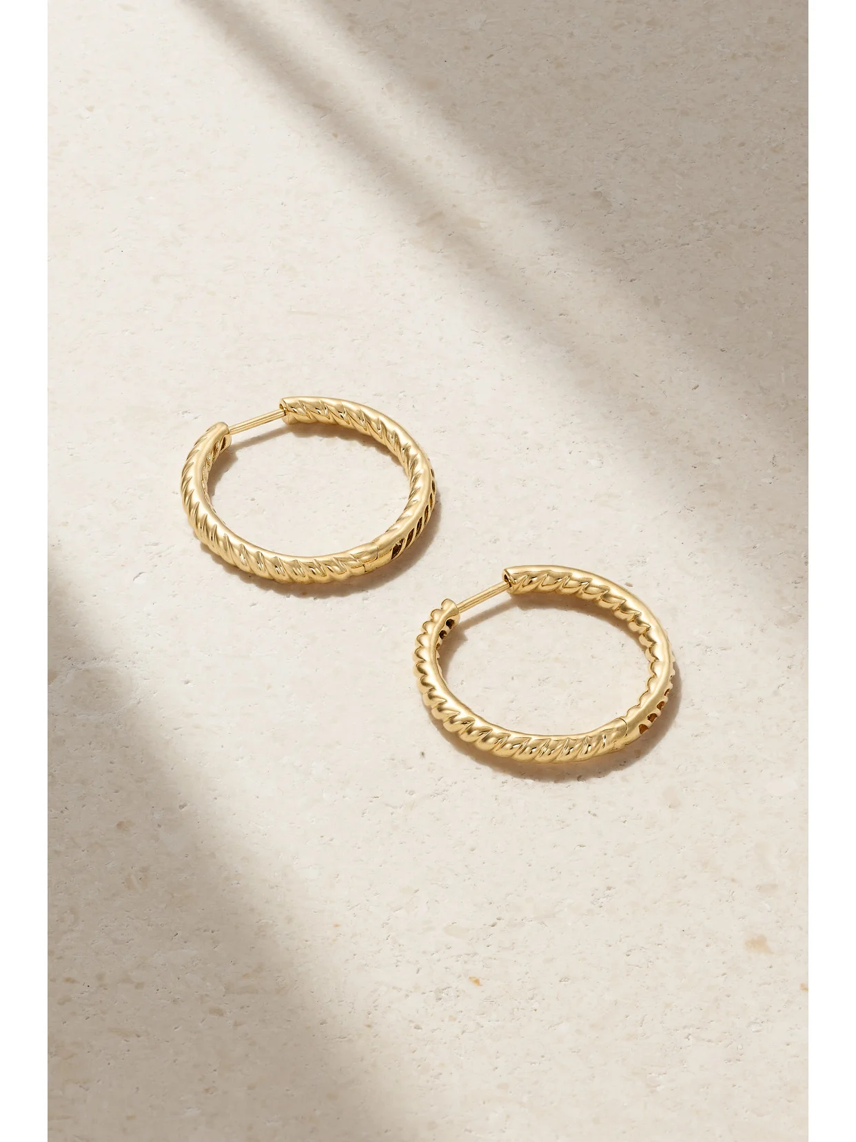 Zoe 18-karat Gold Hoop Earrings - 1