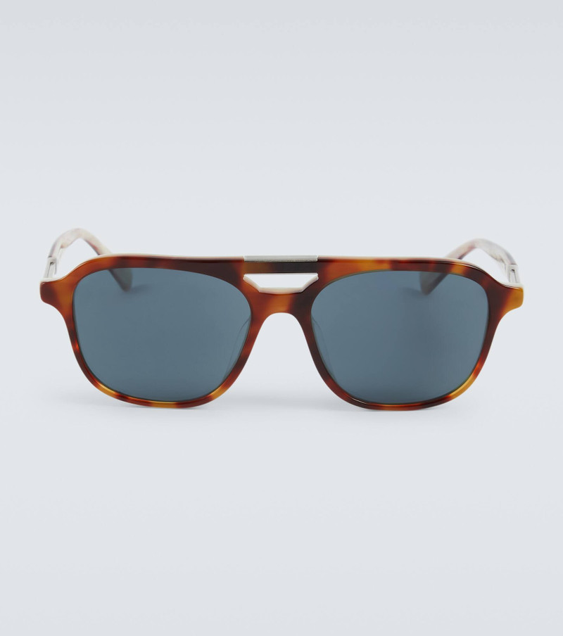 Sartorial Sunset aviator sunglasses - 1