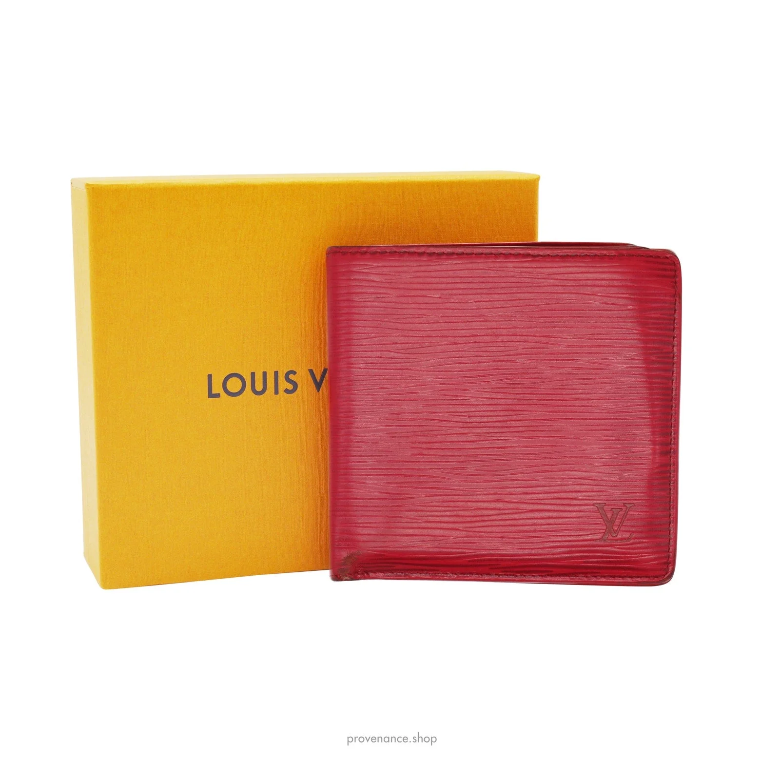 Louis Vuitton Marco Wallet - Red Epi Leather - 1