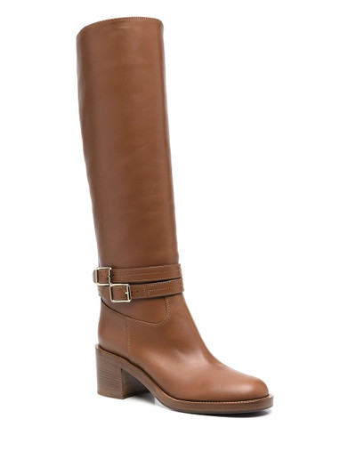 Gianvito Rossi knee-high leather boots outlook