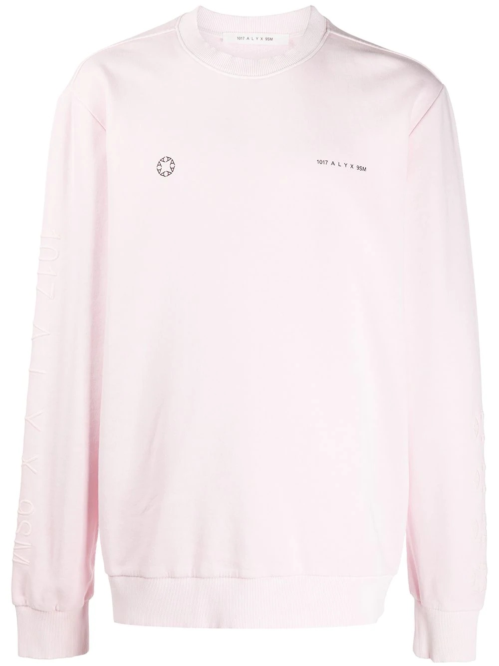 chest logo sweatshirt - 1