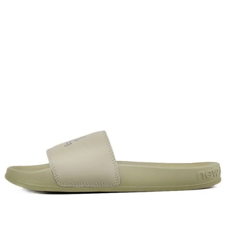 (WMNS) New Balance x Noritake Green B Wide Slippers SWF200NO - 1