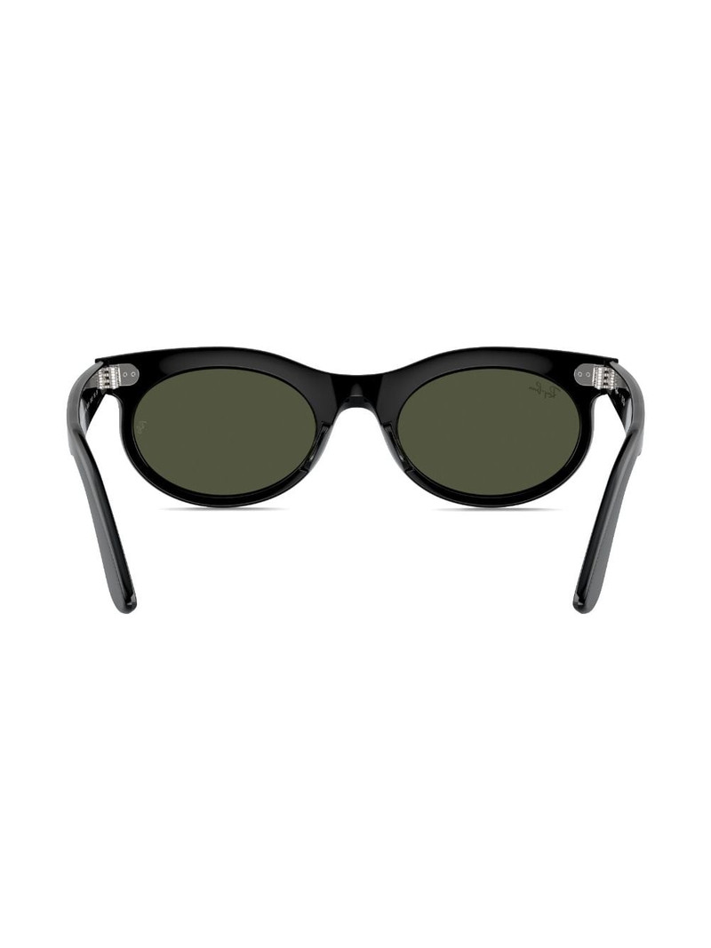 Wayfarer oval-frame sunglasses 4
