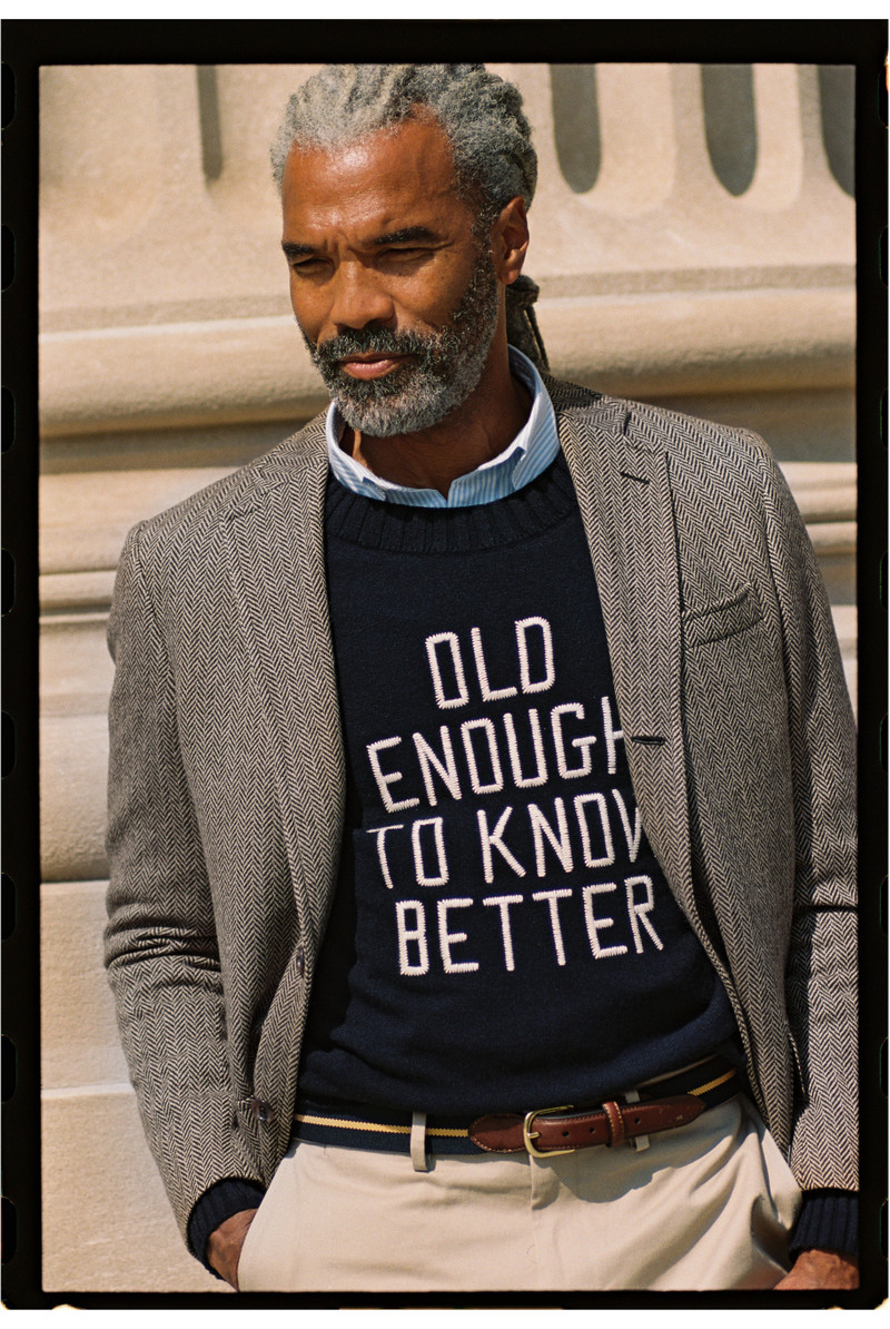 J. PRESS MADE-IN-USA BLACK & CREAM HERRINGBONE LAMBSWOOL SPORT COAT outlook