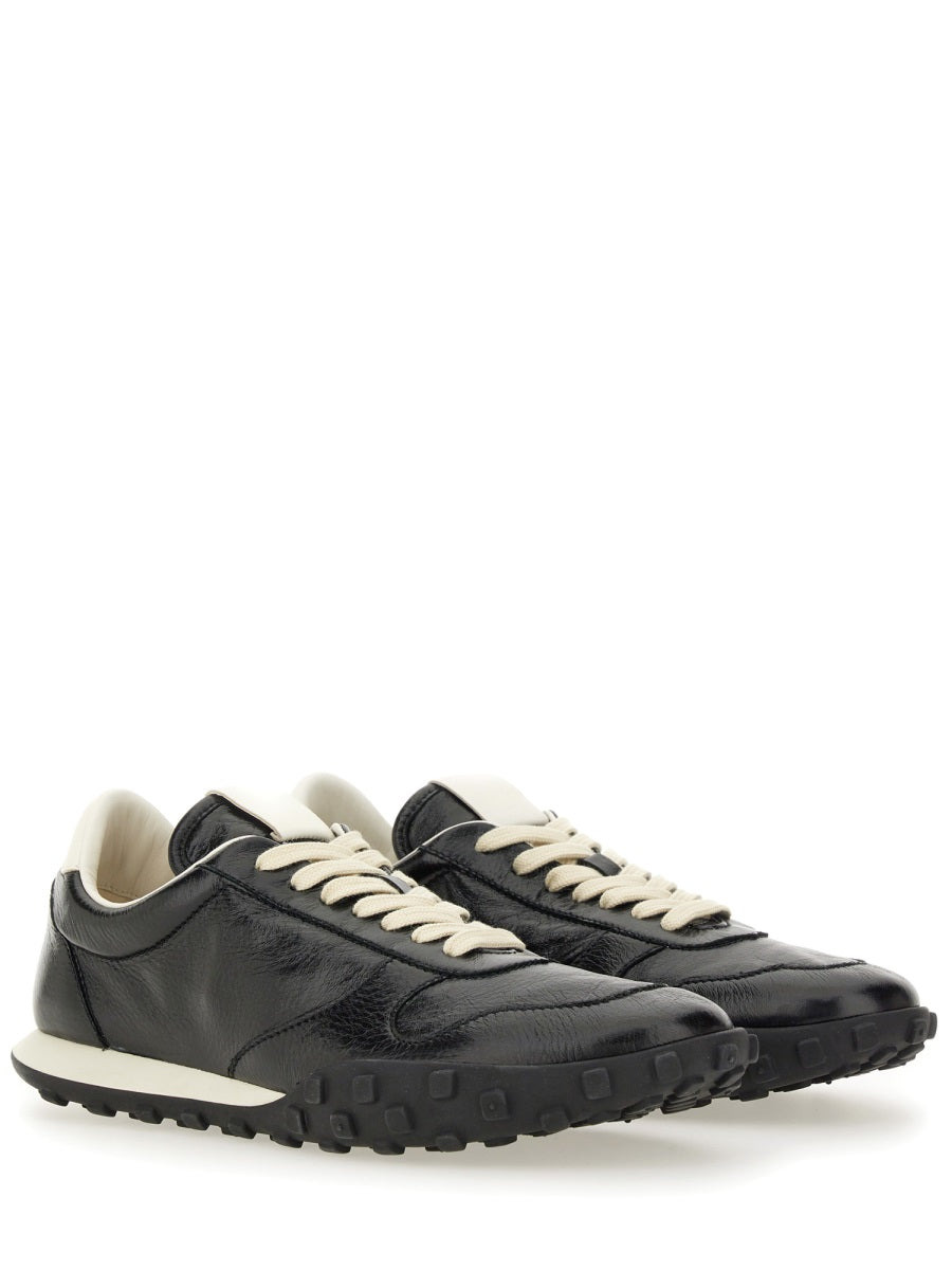 Jil Sander Men Low Leather Sneaker - 3