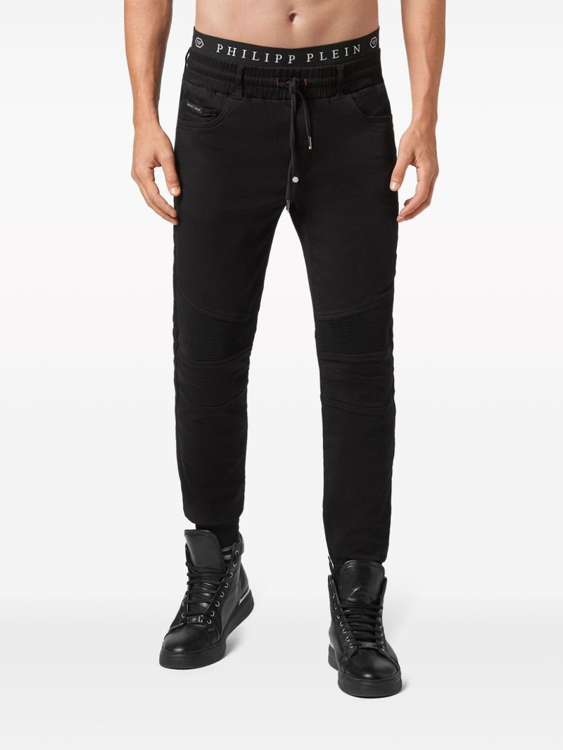 PHILIPP PLEIN mid-rise slim-fit jeans outlook