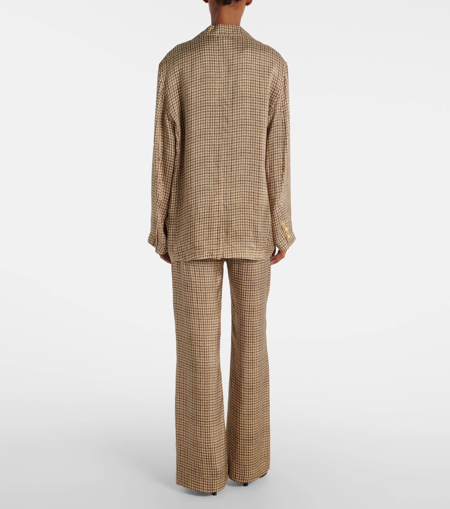Junida checked blazer - 3