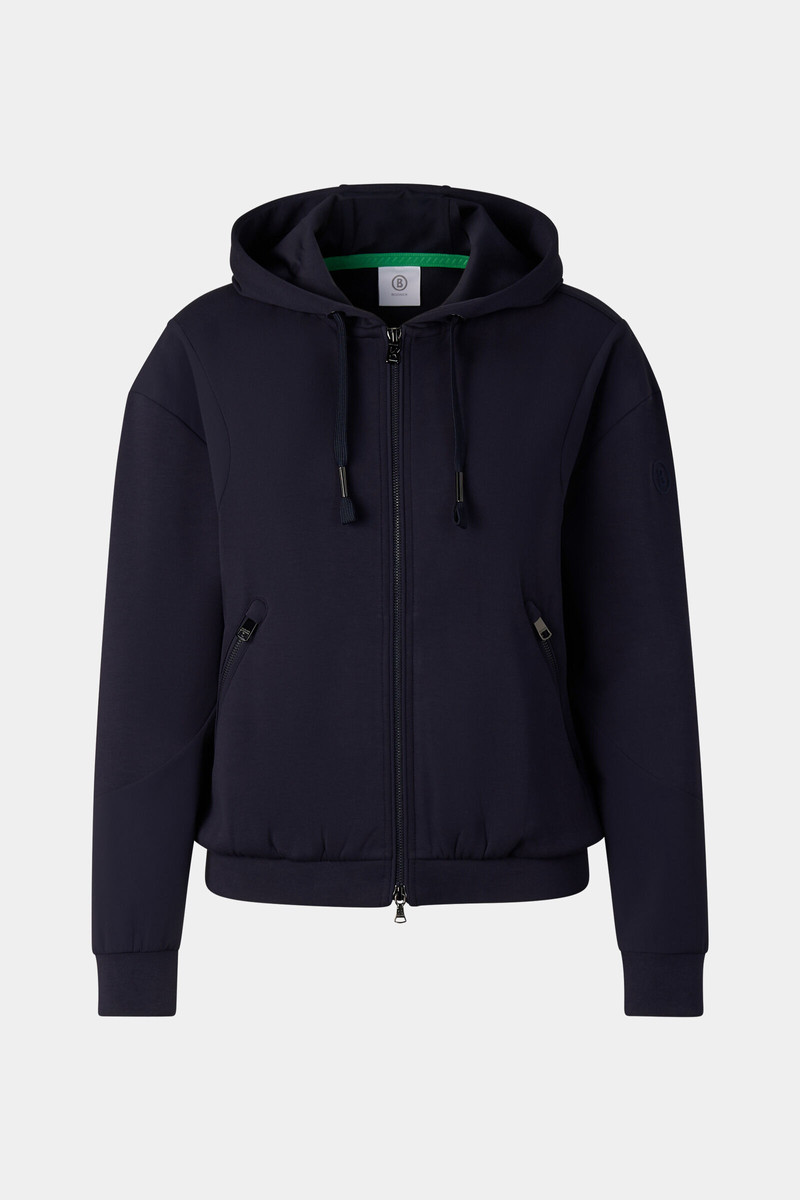 Julietta jersey jacket in Navy blue 1
