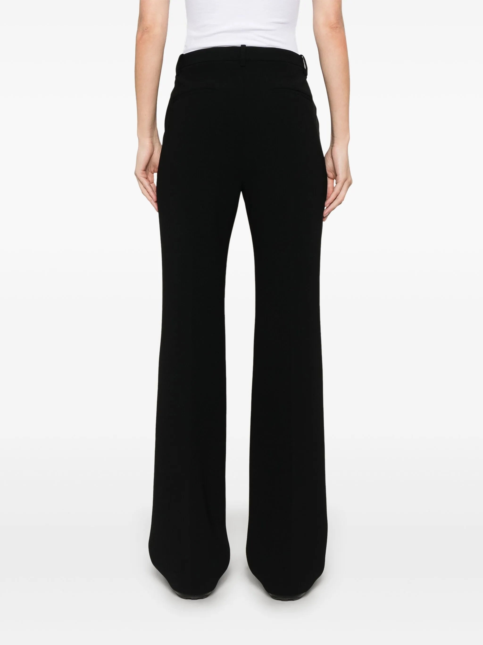 Straight-leg Crepe Trousers - 2