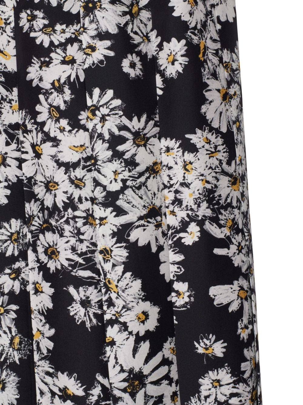pleated floral-print skirt - 5