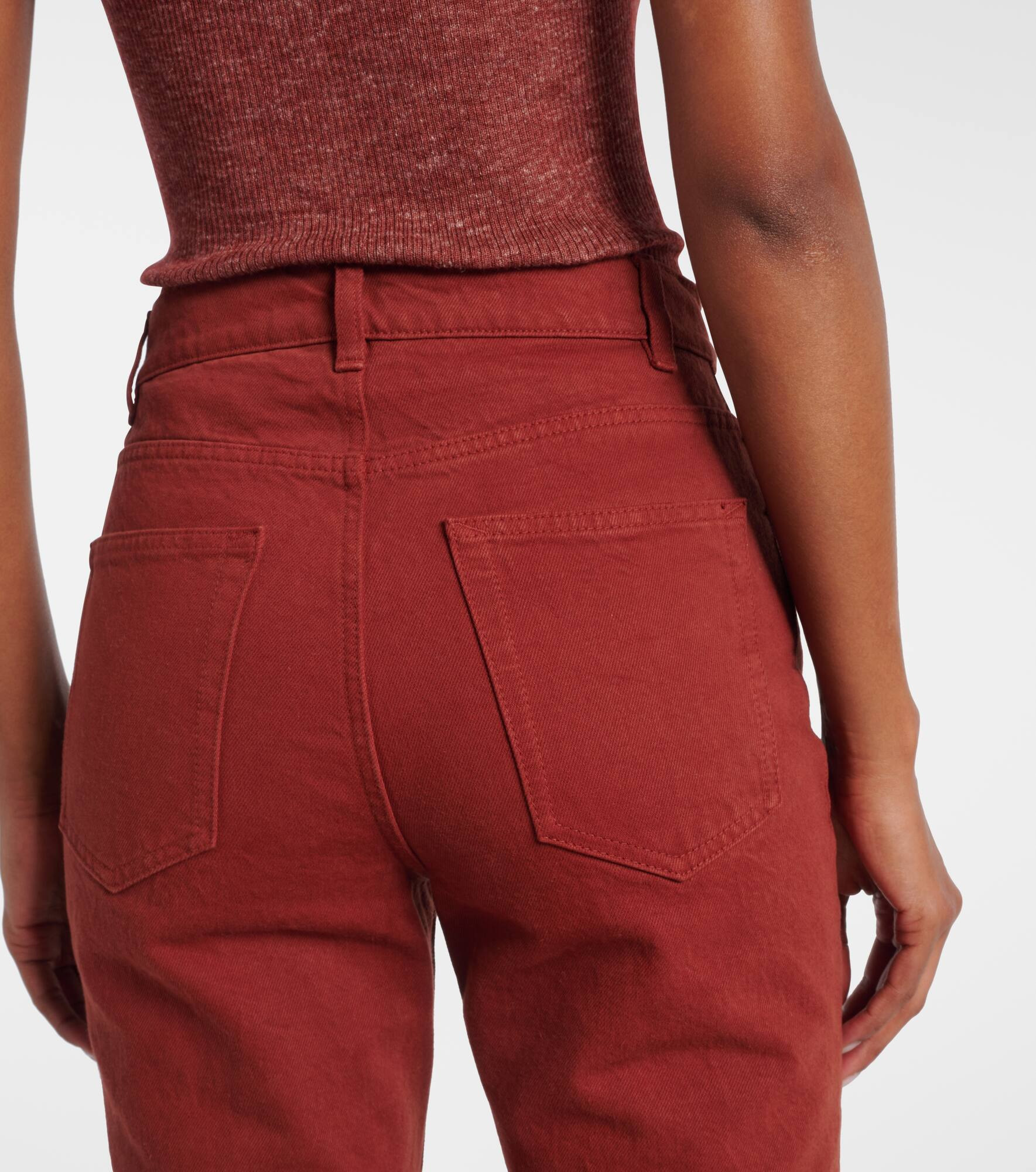 Willa high-rise bootcut jeans - 6