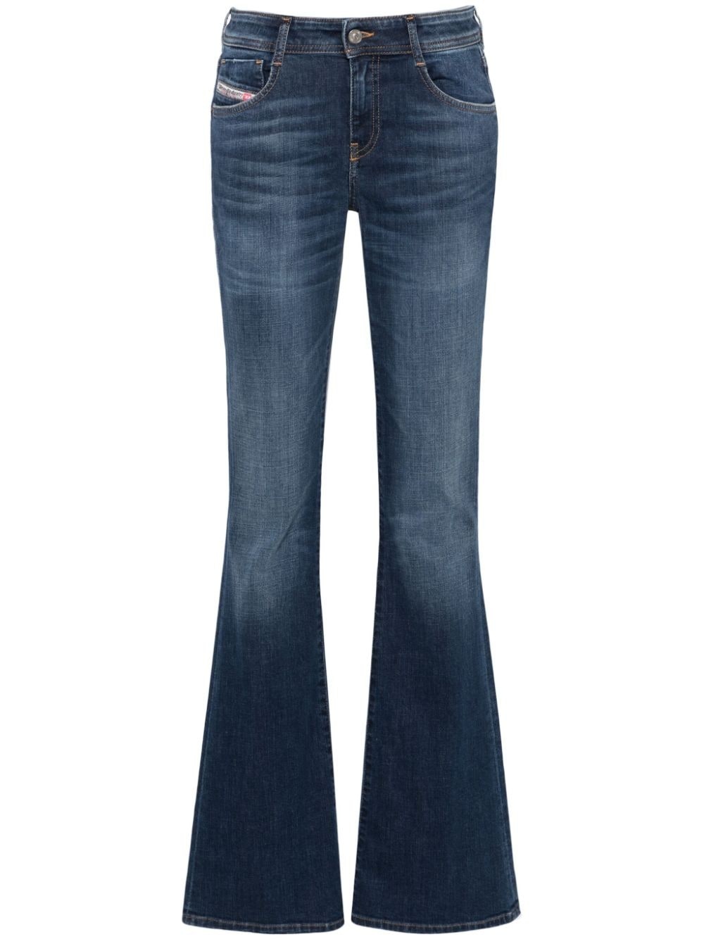 1969 D-Ebbey low-rise bootcut jeans - 1