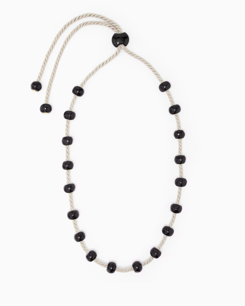MAXI ROPE NECKLACE WITH BOULES 1