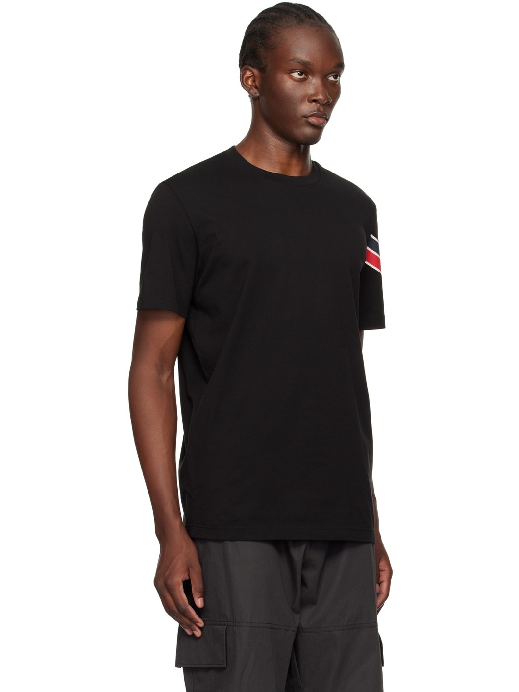 Black Tricolor T-Shirt - 2