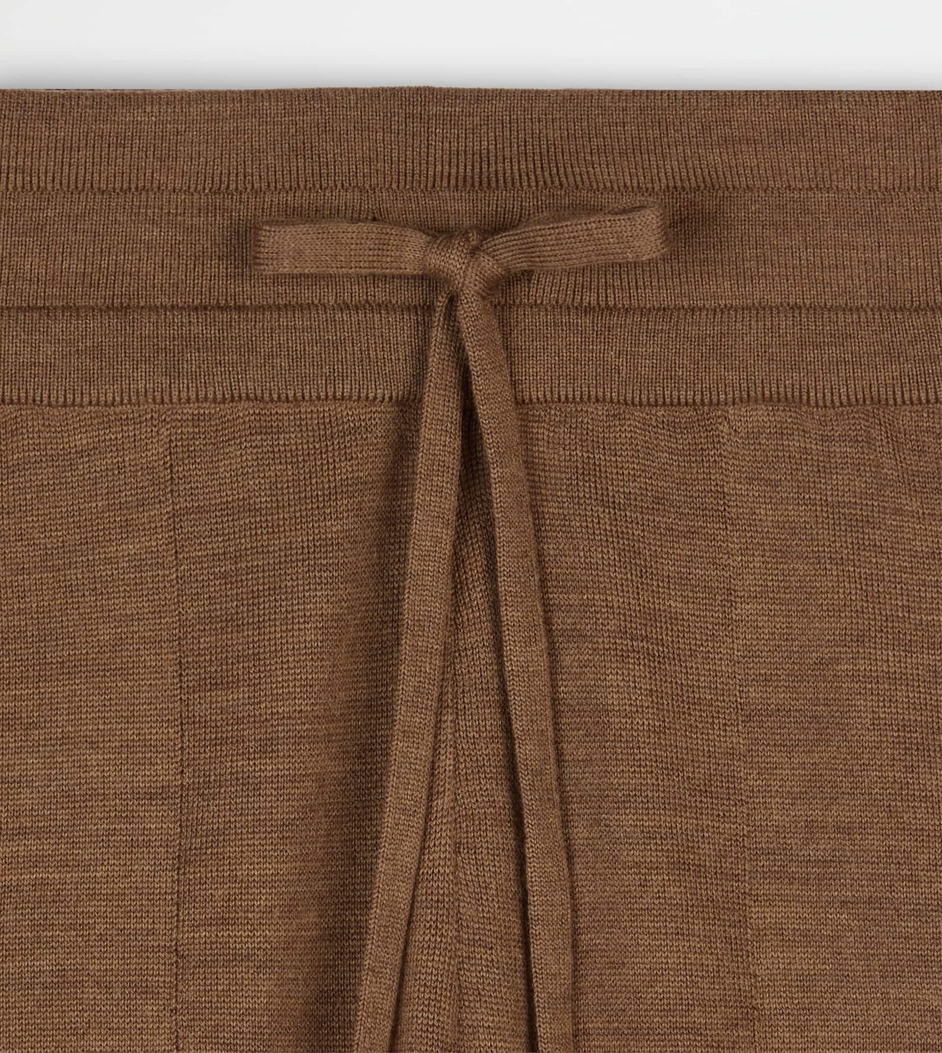 PANTS IN KNIT - BROWN - 7