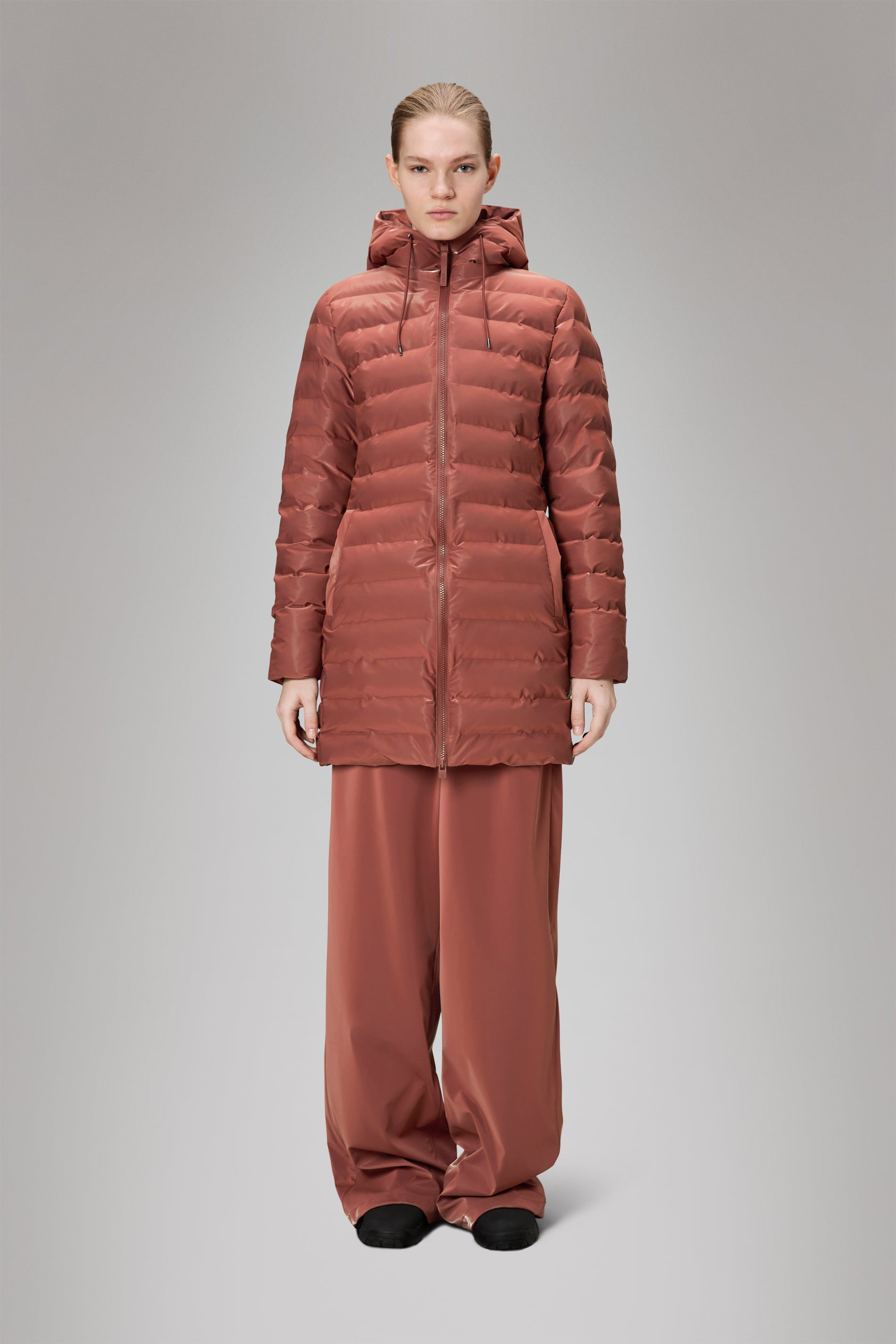 Lohja Long Puffer Curve Jacket - 2
