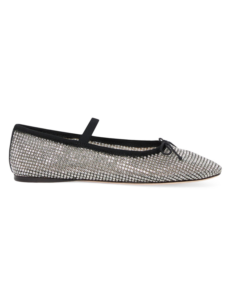 Women's Leonie Crystal-Embellished Ballet Flats - Black Crystal 1
