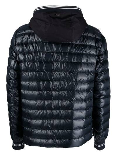 Herno drawstring hooded down jacket outlook