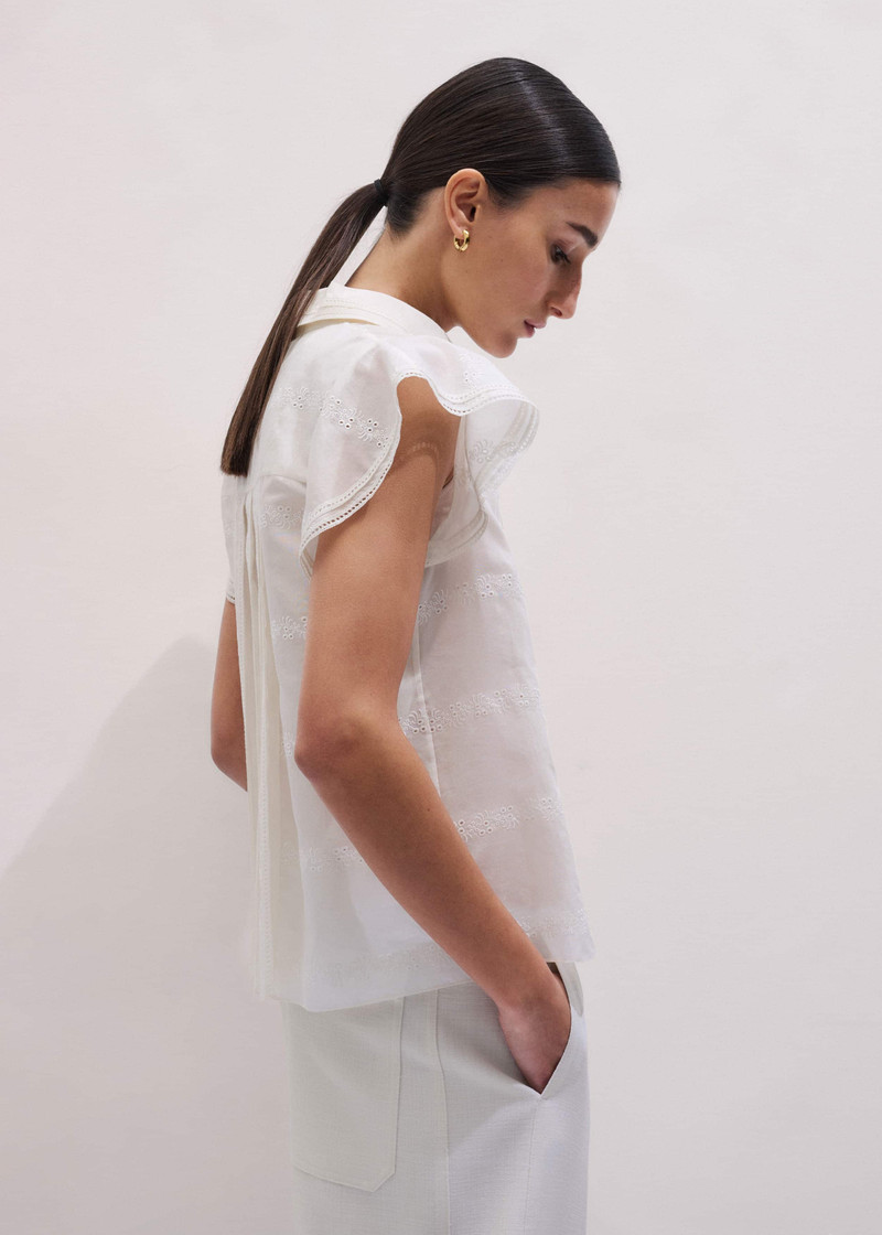 Collared Swing Blouse 5