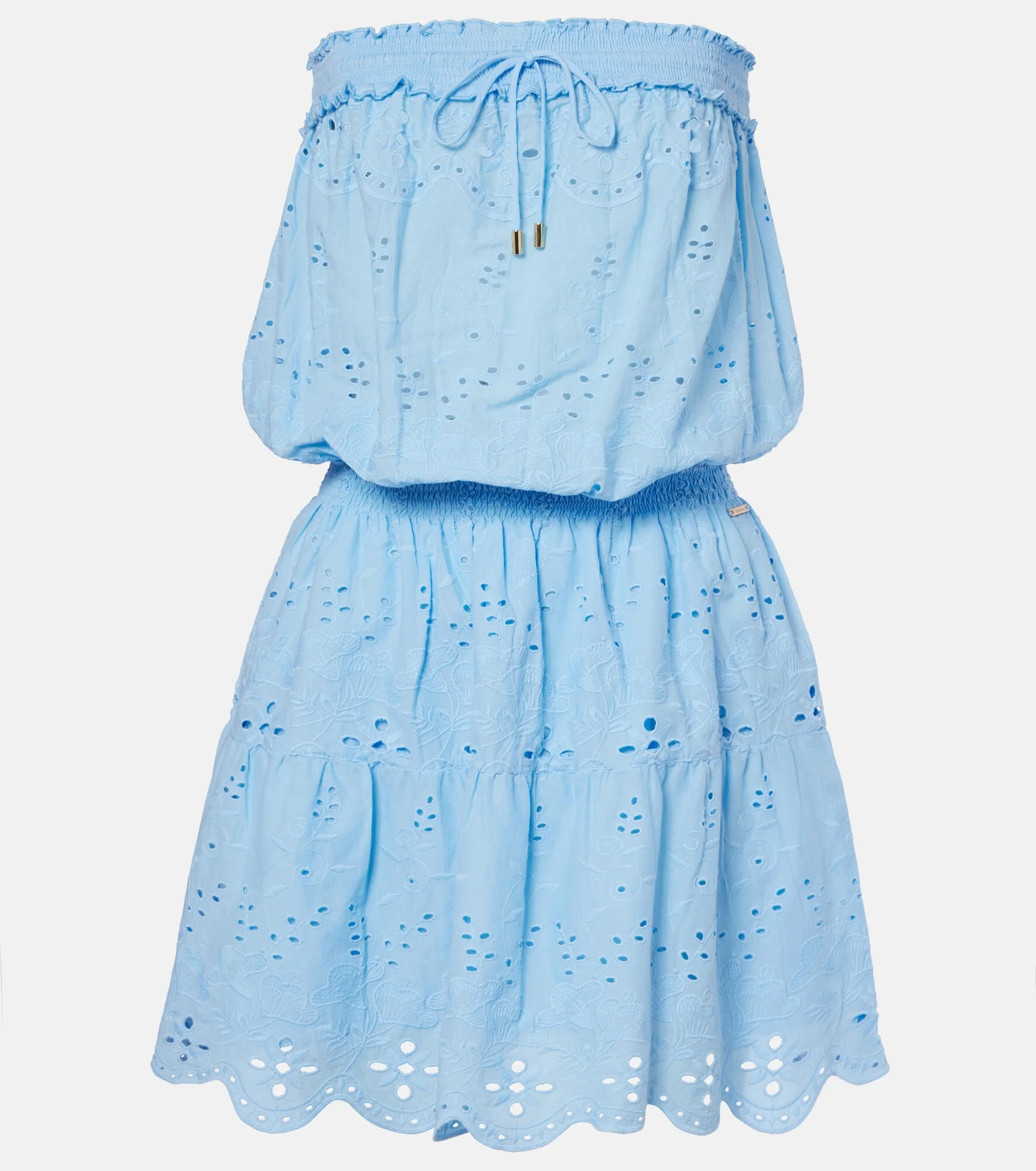 Colette broderie anglaise cotton minidress - 1