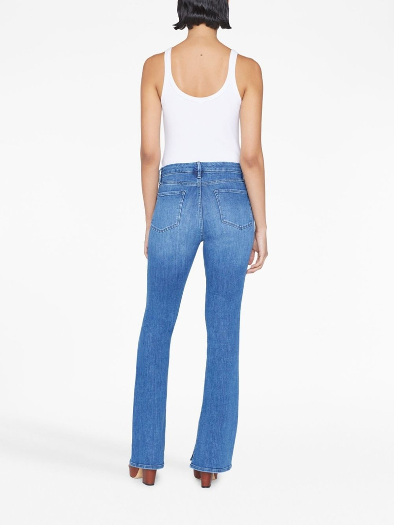 Le Mini mid-rise bootcut jeans 3