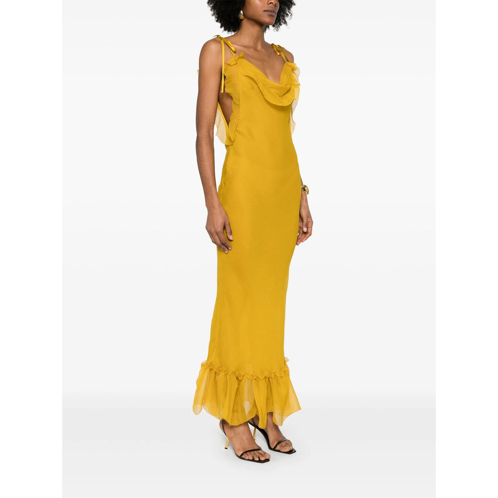 Saint Laurent Yellow Dresses - Cocktail & Party Dresses Women - 2