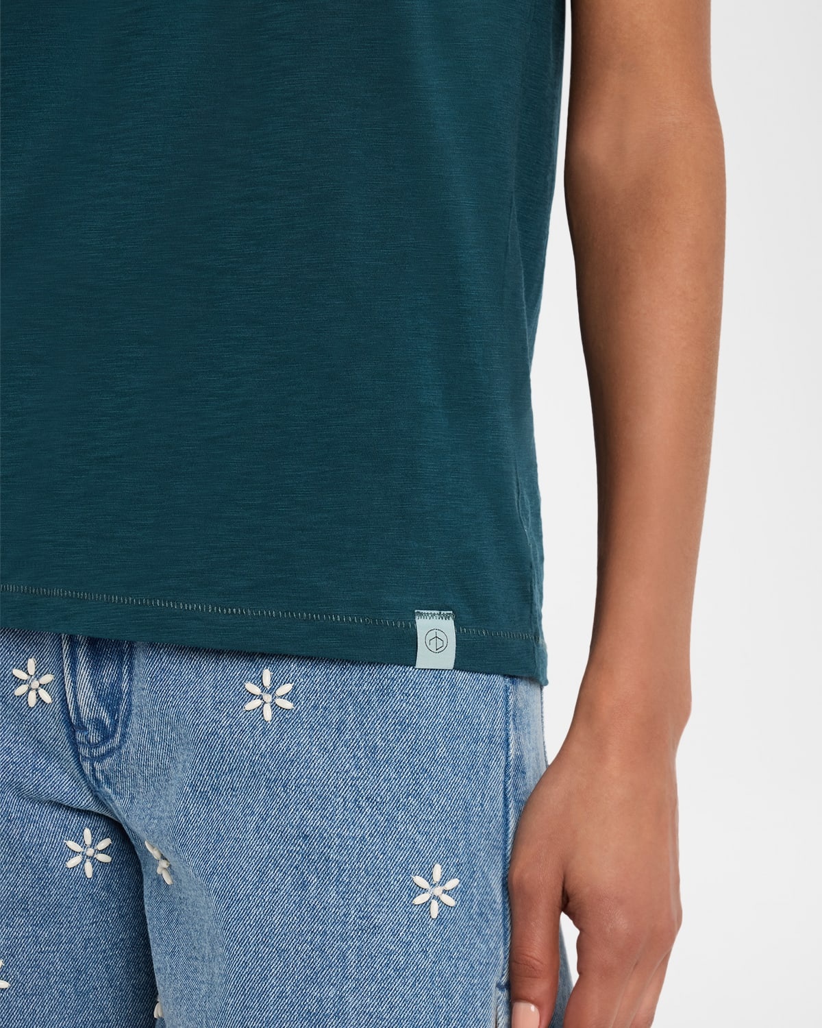 Slub Crewneck Tee - 5
