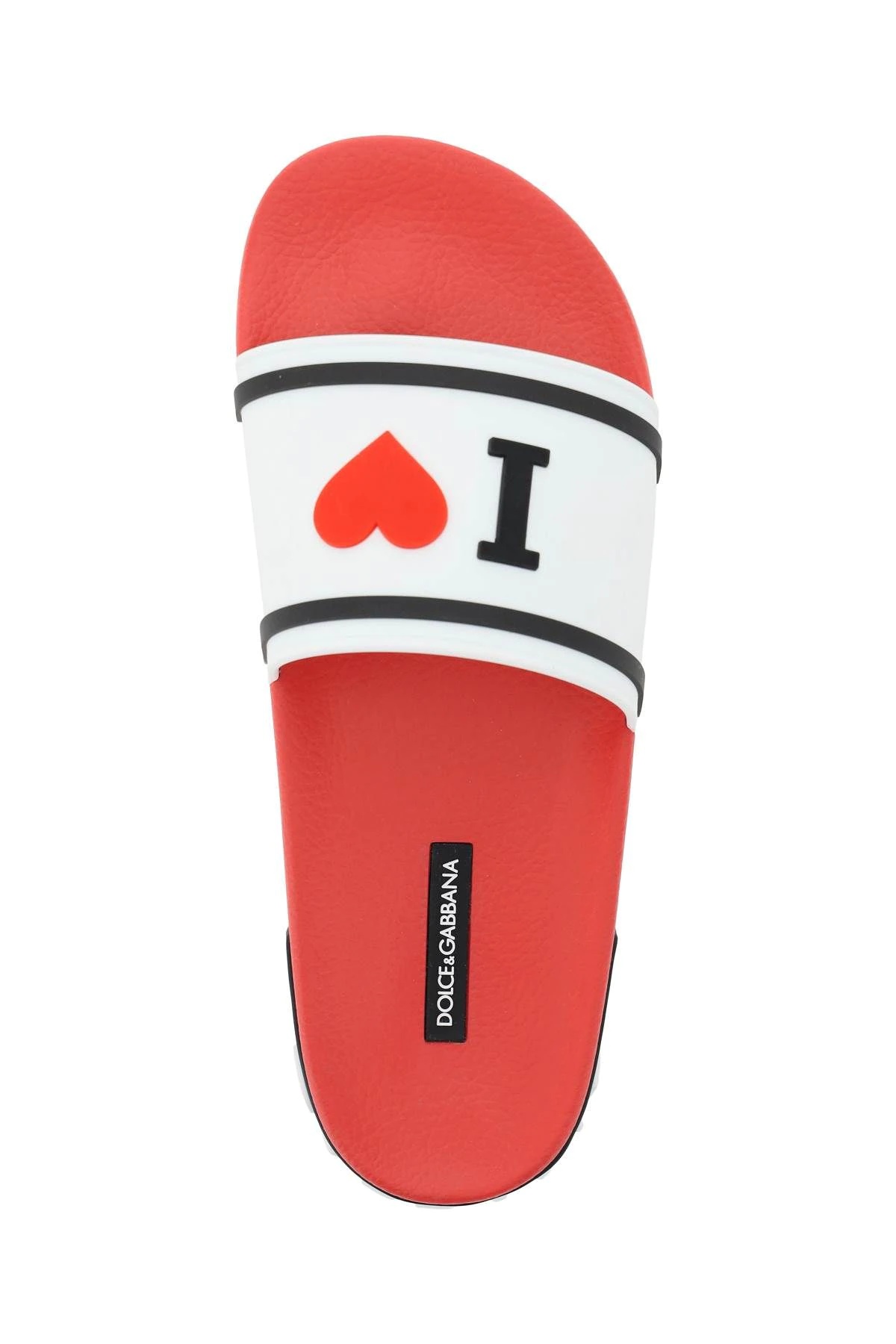 'I LOVE DG' RUBBER SLIDES - 3