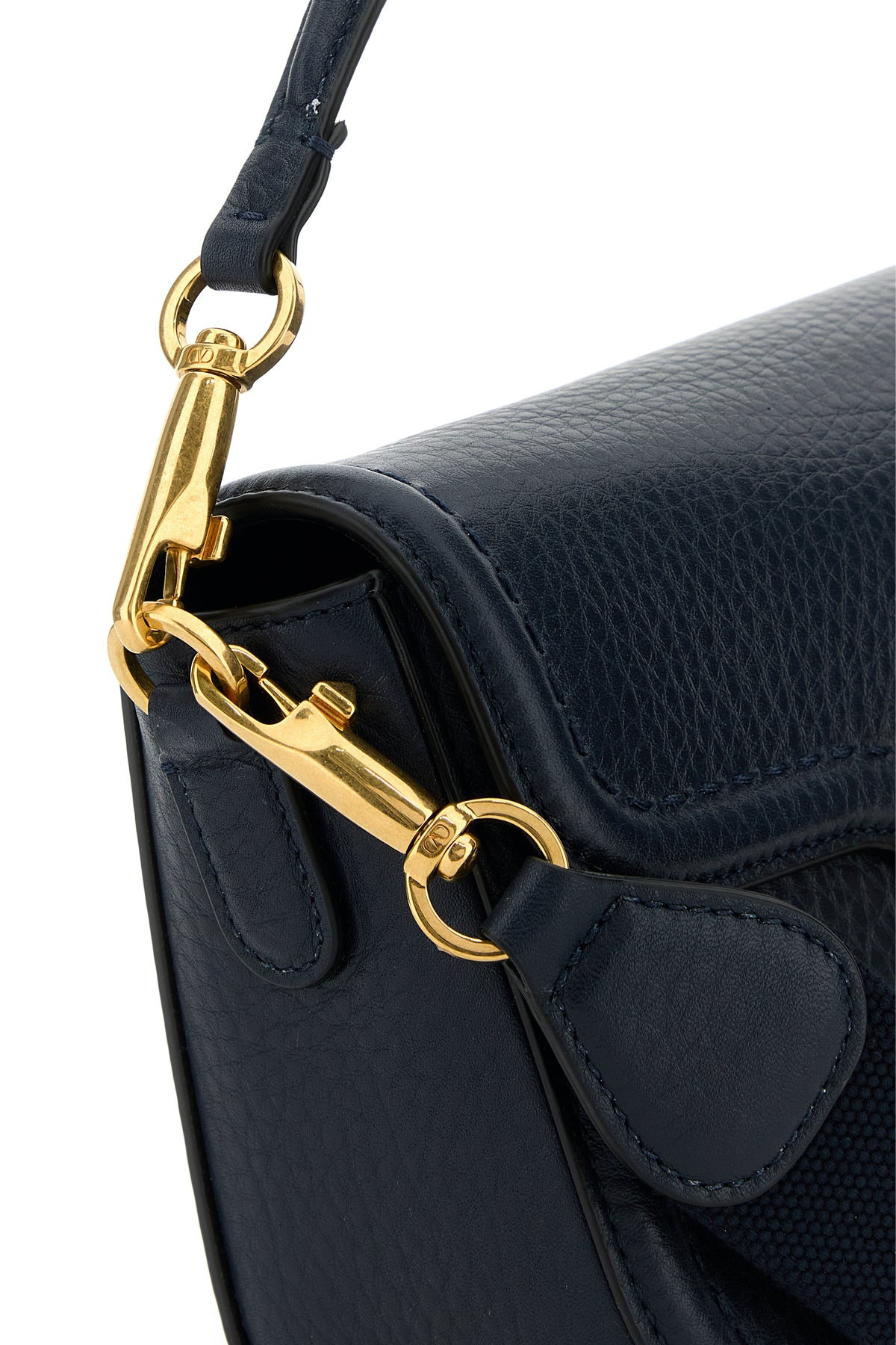 Midnight blue leather Alltime shoulder bag - 4