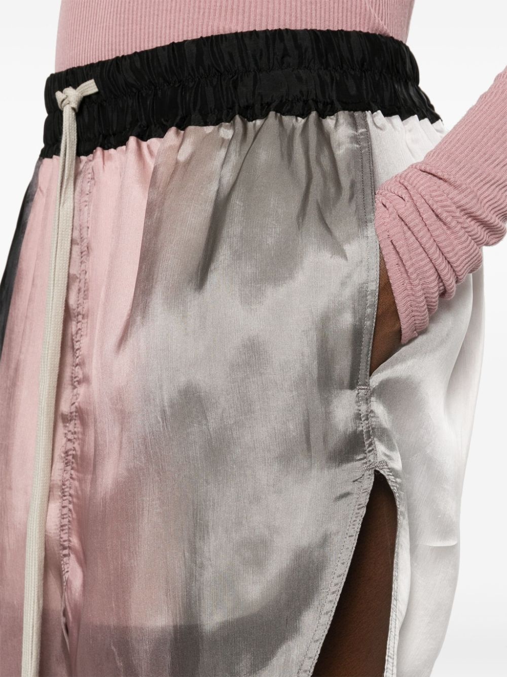 gradient-effect wide-leg shorts - 5