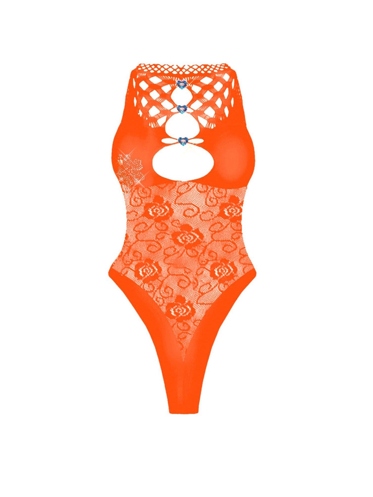 LULU BODYSUIT IN CHILLI - 1